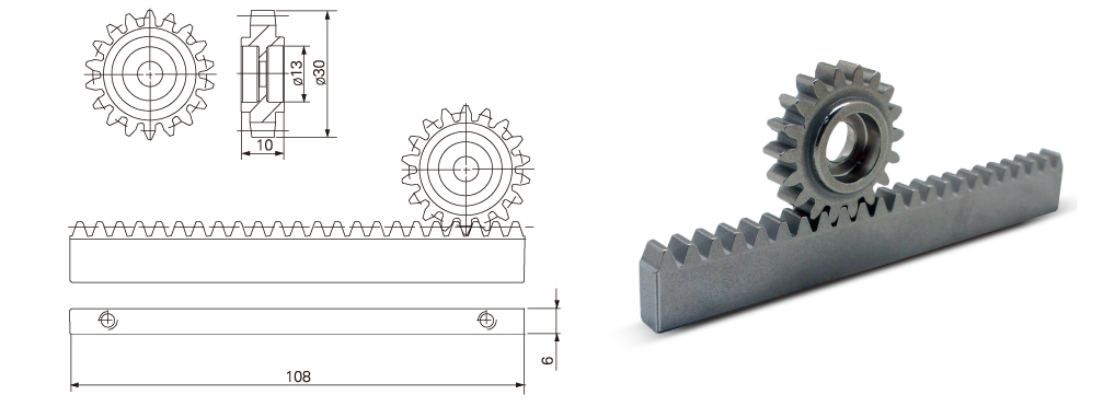 齿条&齿轮(Rack & Pinion Gear)